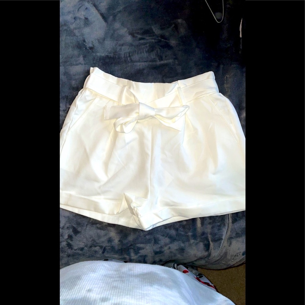 Romper Paper Bag Shorts
